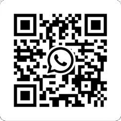 Scan QR code to connect to JetBlack whatsapp support