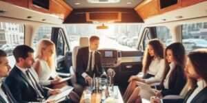 Relaxed Riders In Reliable Jetblack Hamptons Ny Car Service