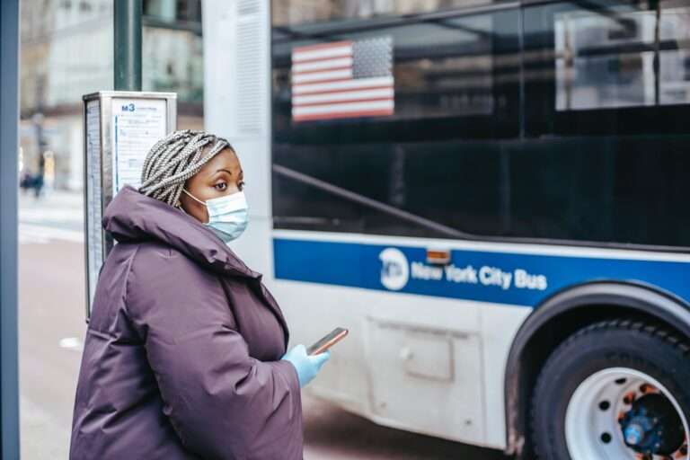 Q. What is the duration of the bus journey from Providence to New Haven?