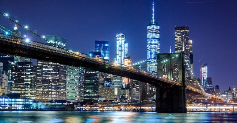 Photography of Bridge during Nighttime