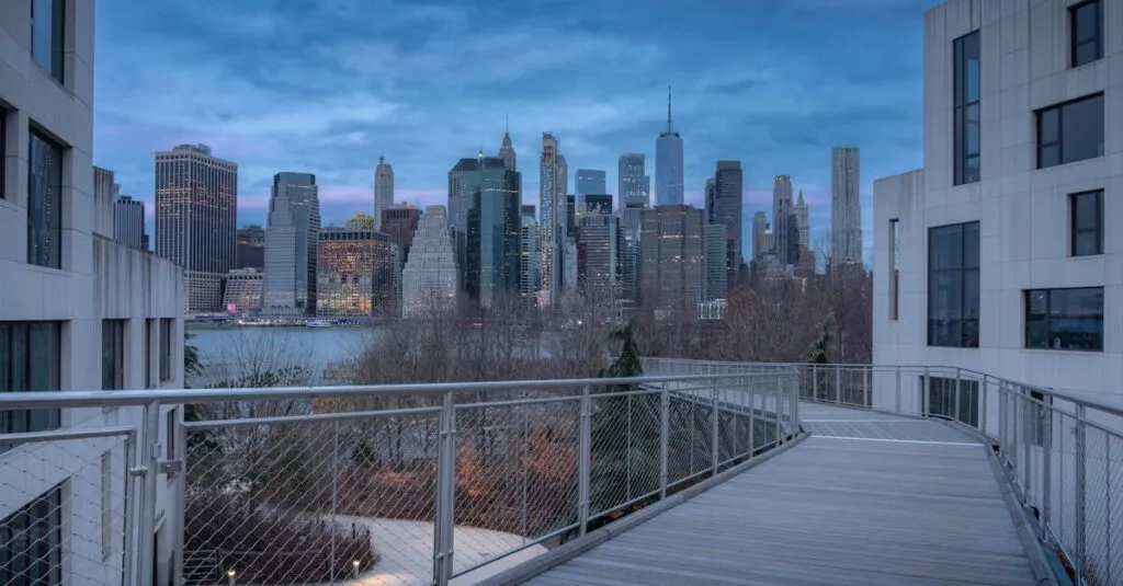 Finding the Best Airport for Brooklyn: A Complete Guide to NYC’s Major Airports 2 October 25, 2026 Capture of the iconic Manhattan skyline seen from a bridge at dusk.