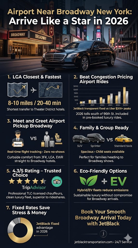 Airport Near Broadway New York: 5 Honest Things Families Need to Know in 2026 3 September 26, 2026 Infographic airport near broadway new york