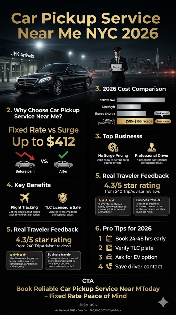 Infographic Car Pickup Service Near Me