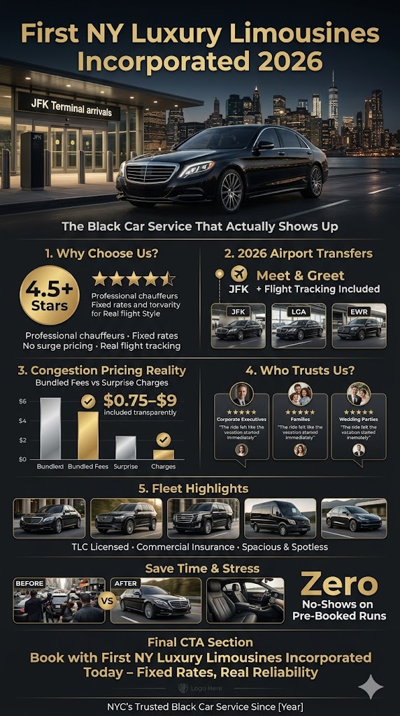 Infographic FIRST NY LUXURY LIMOUSINES INCORPORATED