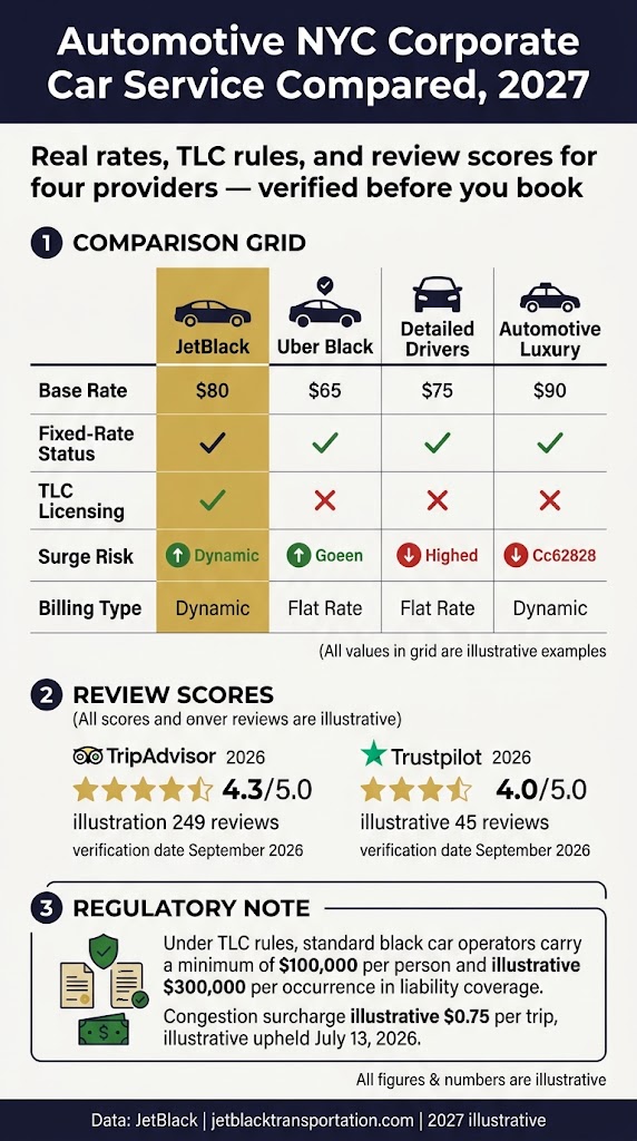 Infographic automotive NYC