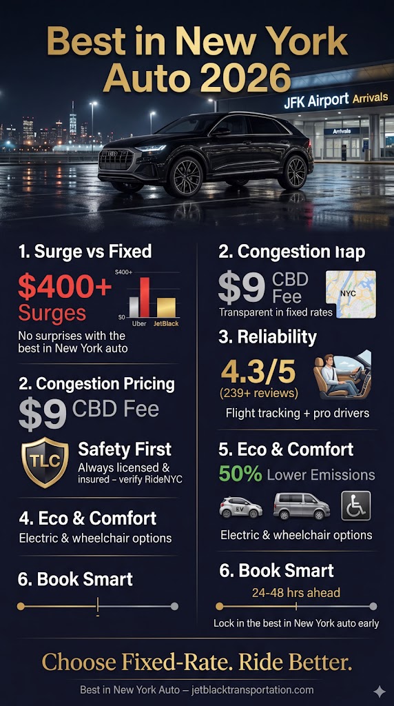 Infographic best in New York auto