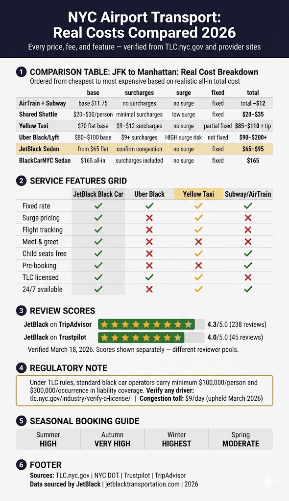 Infographic black car service nyc
