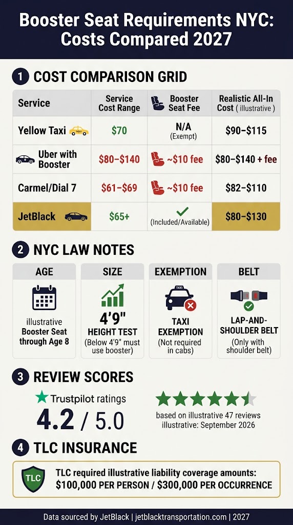 Booster Seat Requirements Nyc: 8 Honest Facts For 2027 3 September 17, 2026 Infographic Booster Seat Requirements Nyc