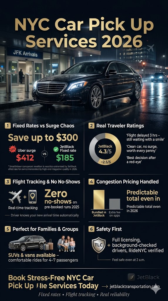 Infographic Car Pick Up Services