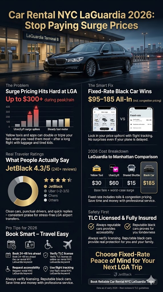 Car Rental Nyc Laguardia In 2026: Why Most Travelers End Up Paying More Than They Should (And The Smarter Fixed-Rate Alternative) 3 August 29, 2026 Infographic Car Rental Nyc Laguardia