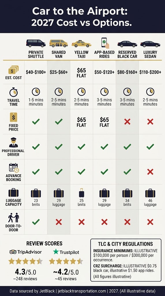 Car to the Airport: 7 Honest Versus Facts for 2027 3 September 20, 2026 Infographic car to the airport