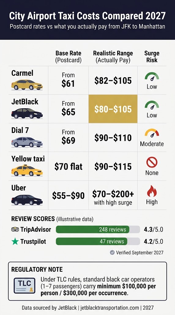 Infographic city airport taxi