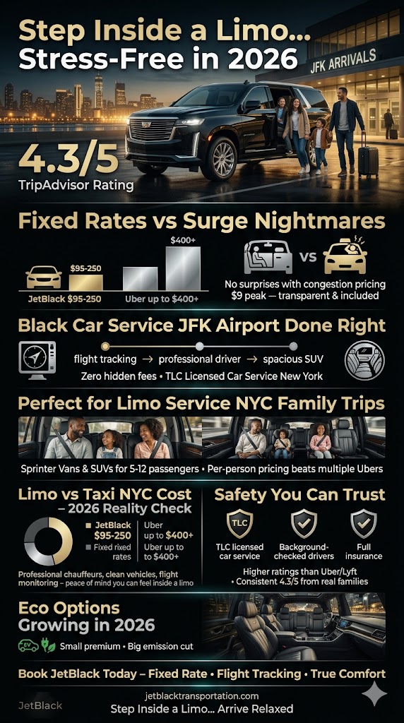 Infographic Inside A Limo