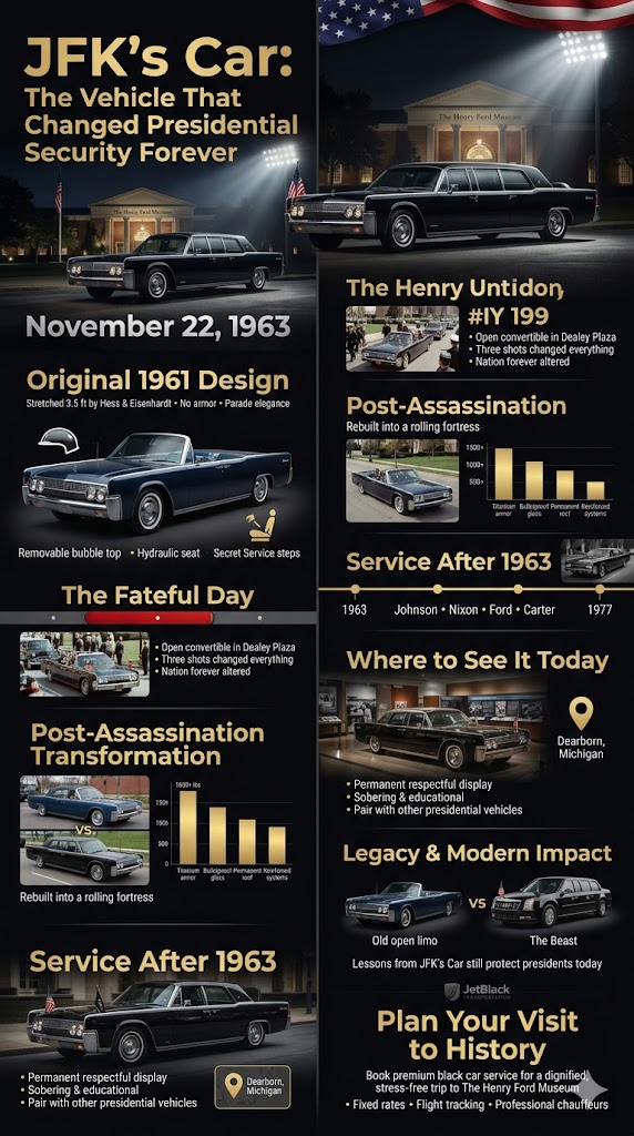 JFK's Car: The Corporate Booker's Seasonal Guide for 2026 3 September 19, 2026 Infographic jfk's car