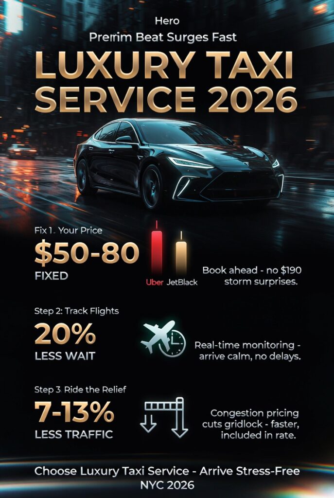 Luxury Taxi Service in 2026: Navigating New York City's High-End Rides with Grit and Grace 3 September 25, 2026 Infographic luxury taxi service