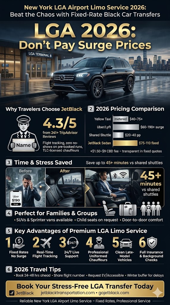 Infographic New York Lga Airport