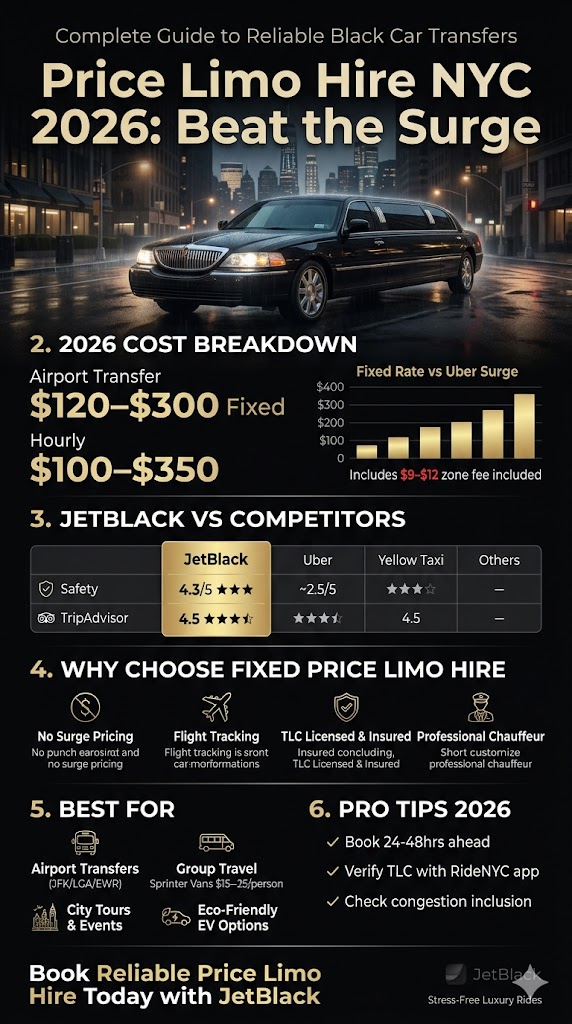 Price Limo Hire NYC: 6 Honest Facts for Families in 2026 4 September 24, 2026 Infographic price limo hire