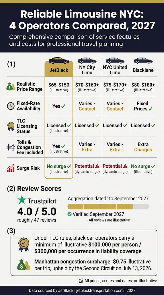 Reliable Limousine Service NYC: 7 Honest Tips for Every Season 3 September 20, 2026 Infographic reliable limousine