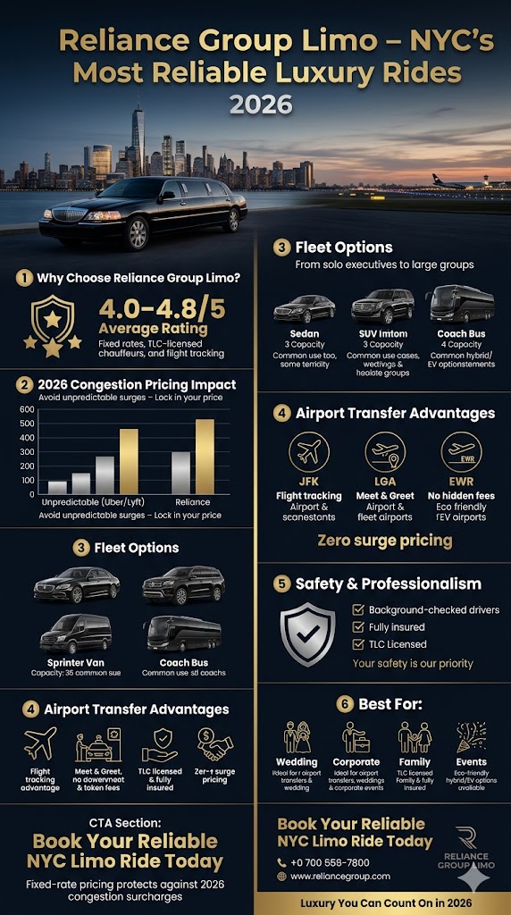 Infographic reliance group limo
