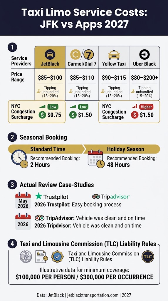Infographic Taxi Limo Service