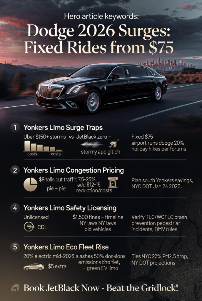 Yonkers Limo Service In 2026: Getting Around Westchester Without The Headache 3 August 29, 2026 Infographic Yonkers Limo Service