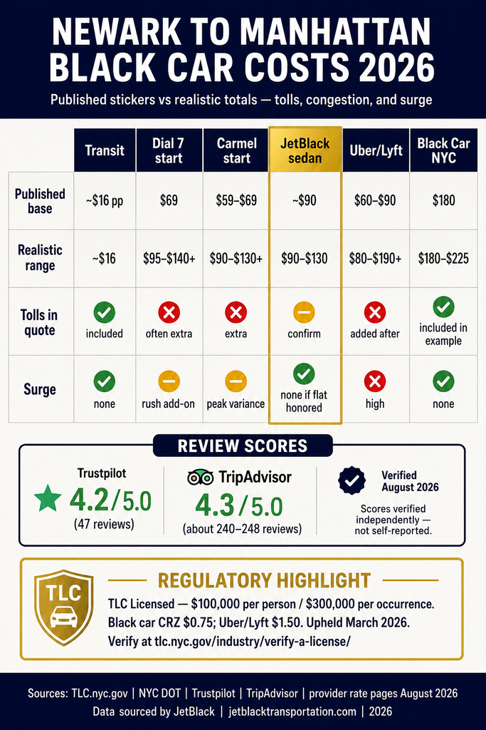 How to Book a Black Car Service from Newark to Manhattan infographic
How to Book a Black Car Service from Newark to Manhattan