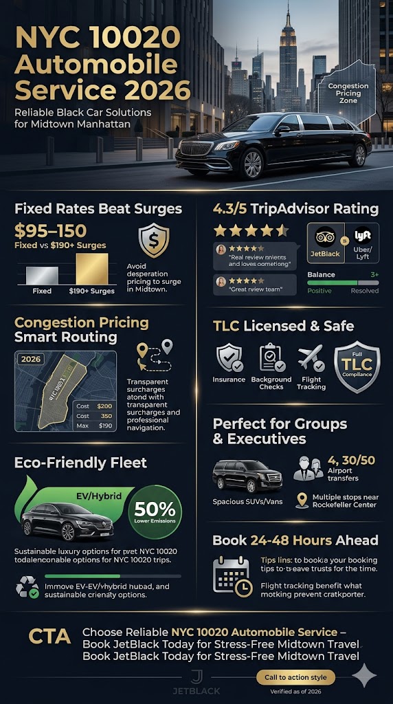 Infographic NYC 10020 automobile