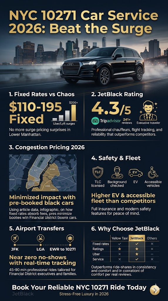 Infographic NYC 10271 car service