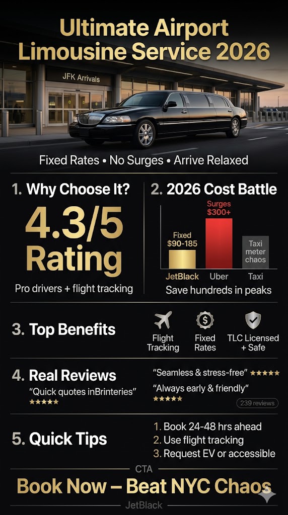 Infographic Airport Limousine Service