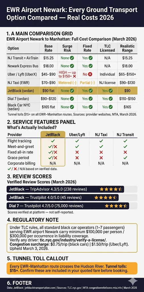 Infographic Ewr Airport Newark