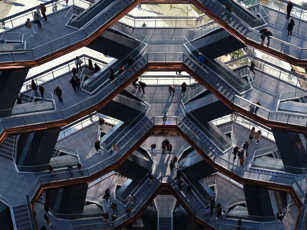 new york city, the vessel, hudson yard, architecture, blue news, blue new
