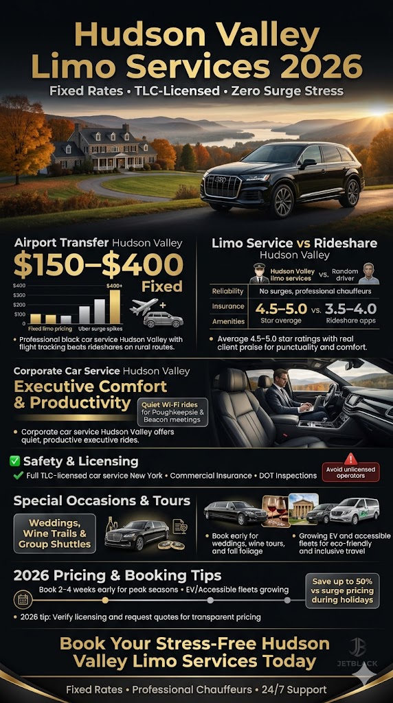 Infographic Hudson Valley Limo Services