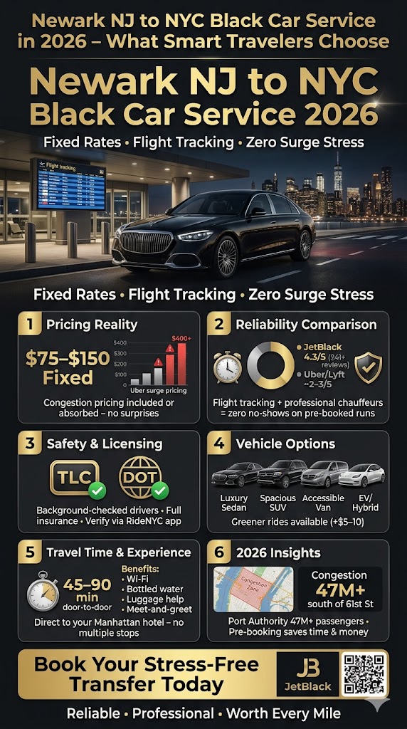 Infographic newark nj to nyc