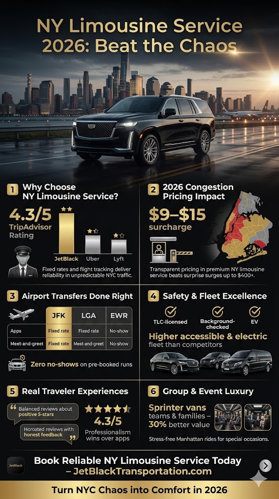Infographic ny limousine service