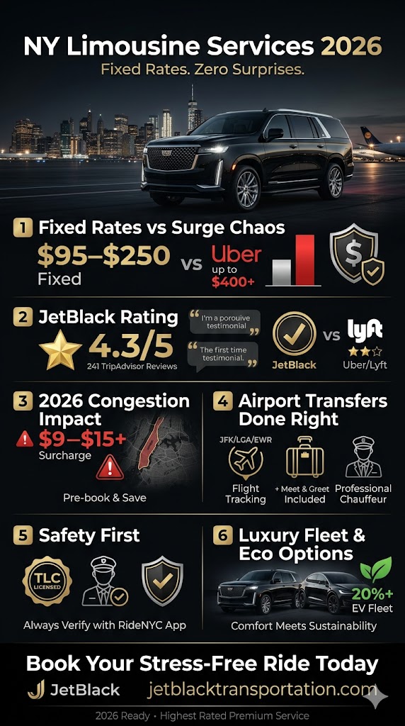 Infographic ny limousine services