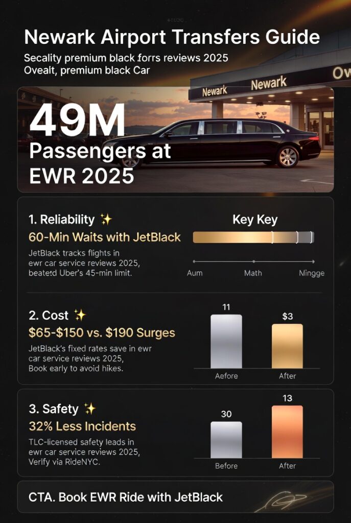 Infographic Ewr Car Service Reviews 2025