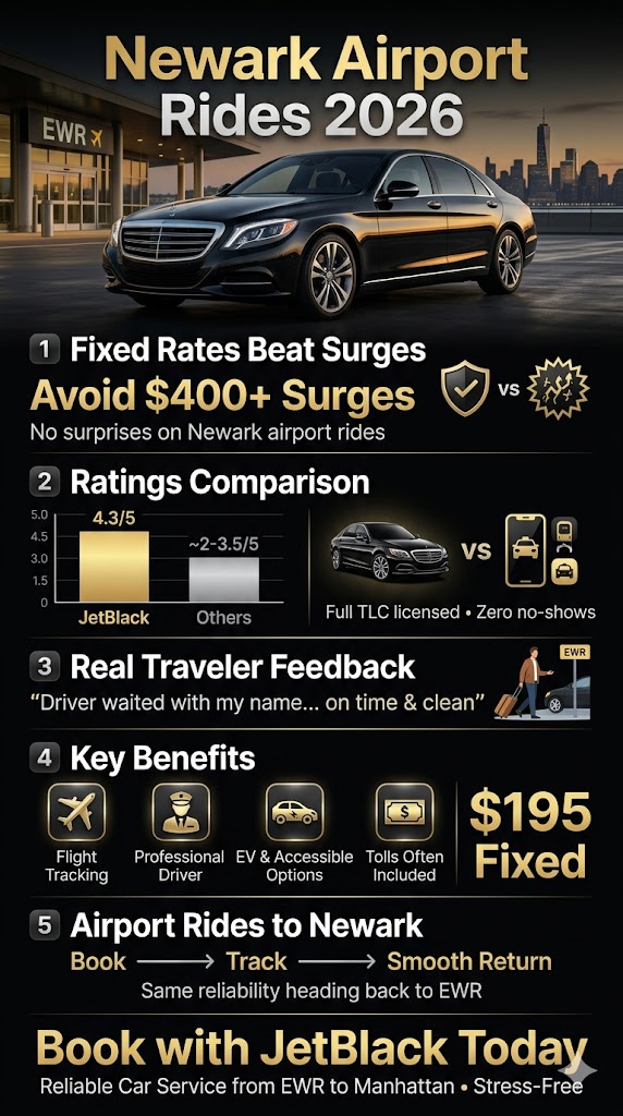 Newark Airport Rides In 2026: Reliable Car Service From Ewr To Manhattan And Beyond – Your Stress-Free Guide 3 August 28, 2026 Infographic Airport Rides To Newark