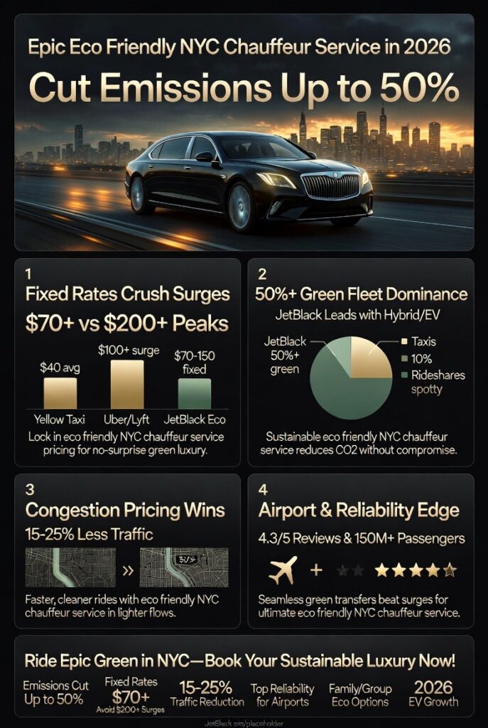 Infographic Eco Friendly Nyc Chauffeur Service