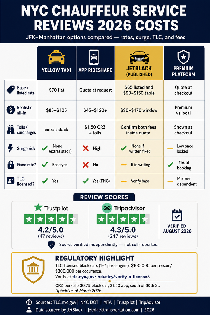nyc chauffeur service reviews 2026 INFOGRAPHIC nyc chauffeur service reviews 2026
