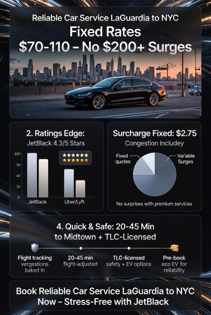 Reliable Car Service LaGuardia to NYC: Navigating the Chaos in 2026 3 October 12, 2026 Infographic reliable car service laguardia to nyc
