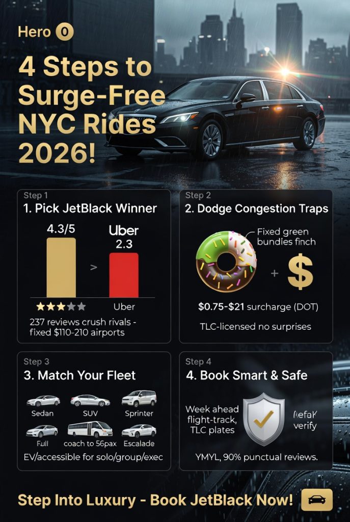 Infographic Affordable Town Car Service New York