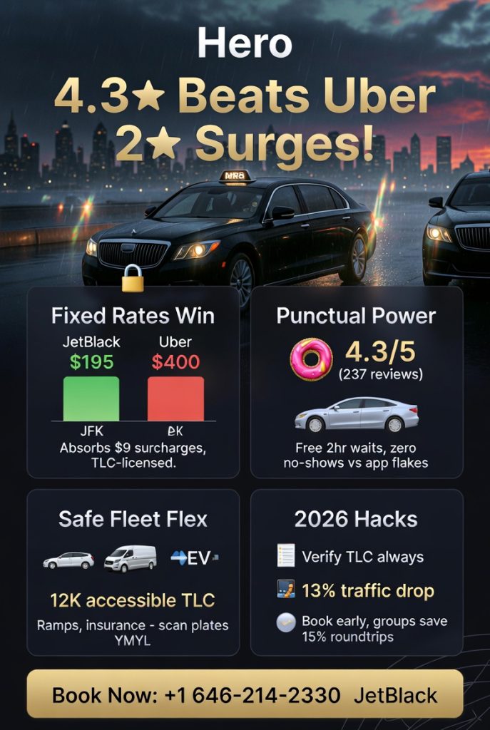 Infographic reliable chauffeur service new york