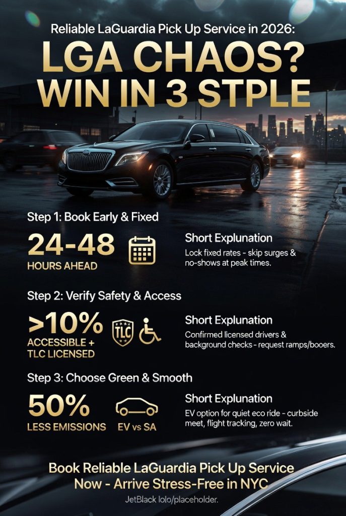 Infographic reliable laguardia pick up service
