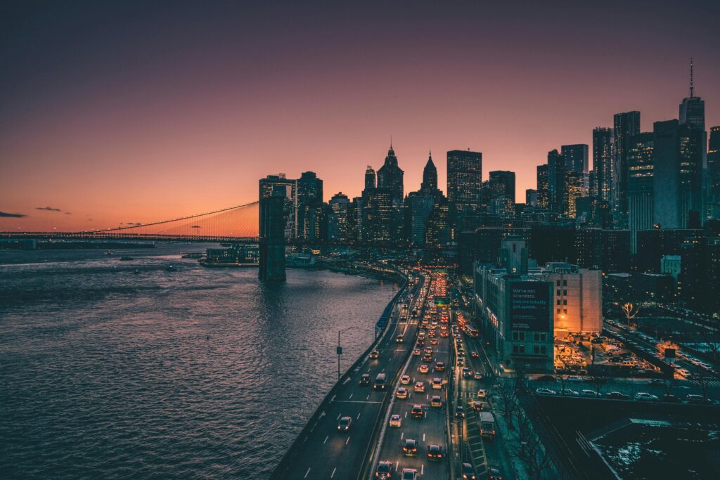 New York Limo Service Black Sedan At Jfk Airport Pickup Zone