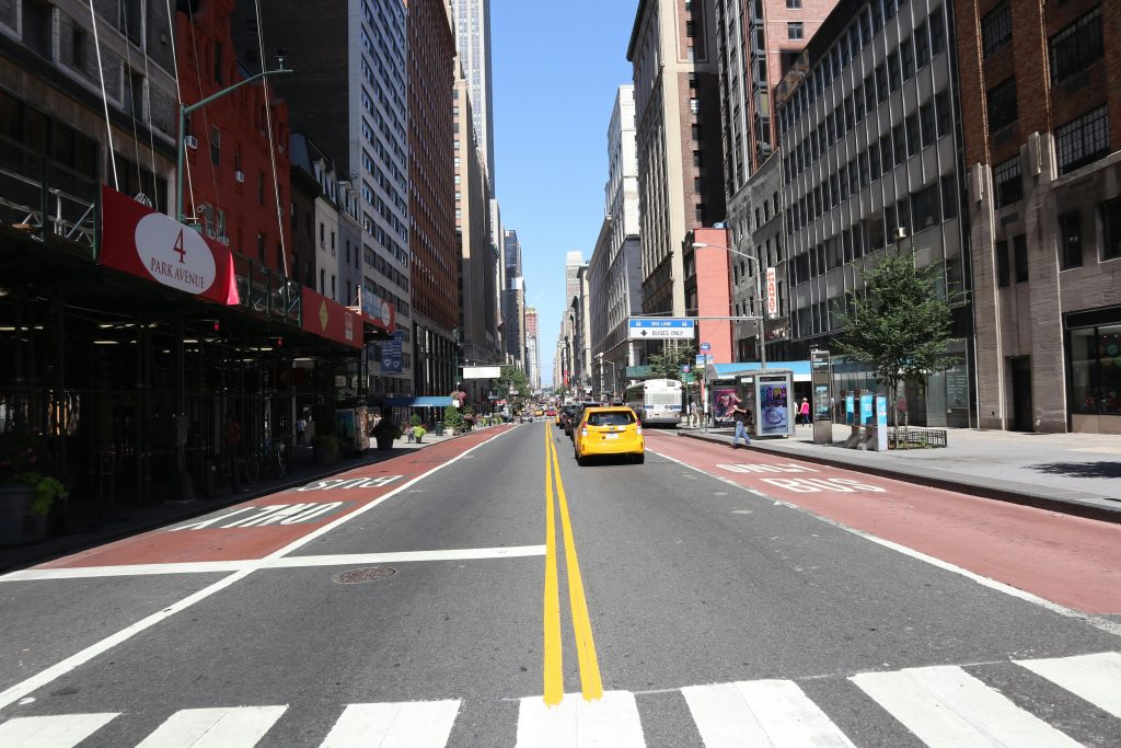 Jfk Taxi Services Black Car Sedan At Jfk Airport Arrivals Kerb Queens New York Pickup Zone