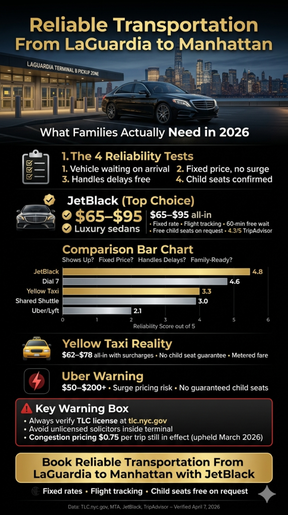 Reliable Transportation From LaGuardia to Manhattan — Family Comparison 2026 reliable transportation from laguardia to manhattan comparison 2026 family options
