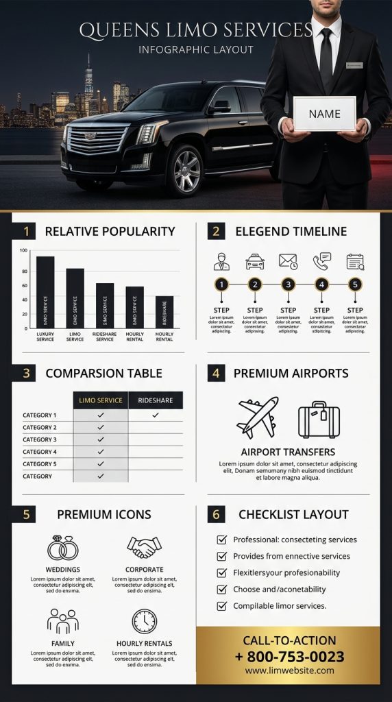  Comprehensive guide how to book Queens limo services infographic