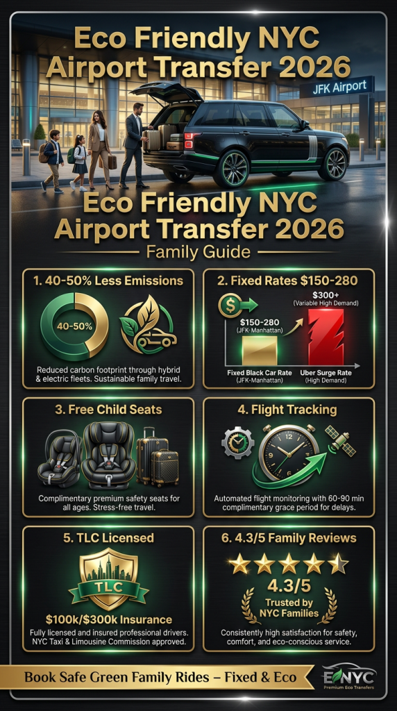 eco friendly nyc airport transfer