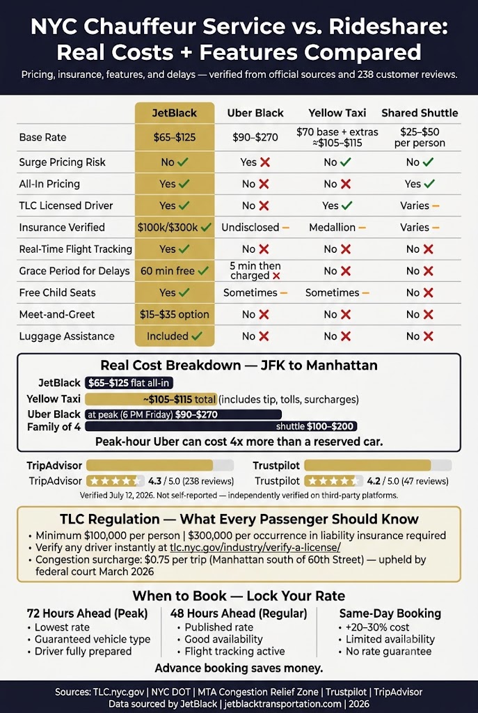 How to Book a Chauffeur Service in NYC: 5 Proven Secrets Families Don't Know in 2026 4 September 25, 2026 Infographic how to book a chauffeur service in nyc