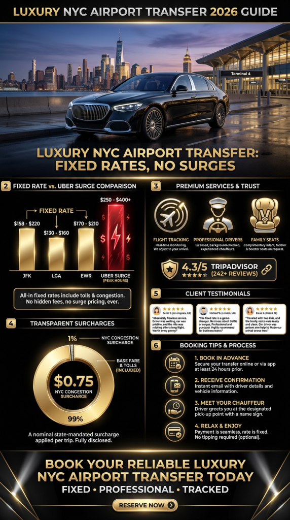 luxury nyc airport transfer